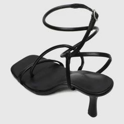 Milliotandco Darby Toe Ring Heels (Black)