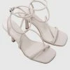 Milliotandco Shoes Darby Toe Ring Heels (White)