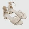 Milliotandco Shoes Denice Open Toe Heels (Cornsilk)