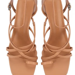 Milliotandco Shoes Deniece Toe Ring Heels (Coral)