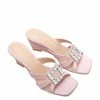 Milliotandco Shoes Dindraine Open Toe Wedges (Pink)