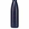Milliot & Co Doodle Face Vacuum Insulated Stainless Steel Thermal Water Bottle (Deep Sky Blue) The Home Edit