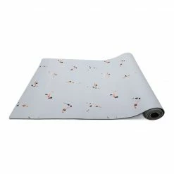 Milliotandco Let's Do Yoga Sport Mat (6MM) - Sky Blue Yoga Mats