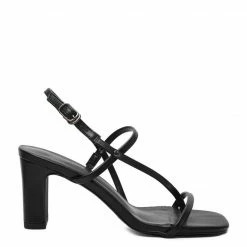 Milliotandco Shoes Dreamer Thong Heels (Black)