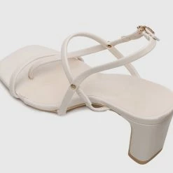Milliotandco Shoes Dreamer Thong Heels (White)