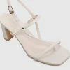 Milliotandco Shoes Dreamer Thong Heels (White)