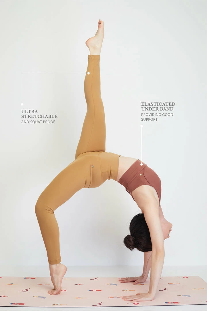 Milliotandco Everleigh Women Full Length - Legging (Brown)