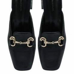 Milliotandco Innocent Square Toe Heels (Black) Shoes