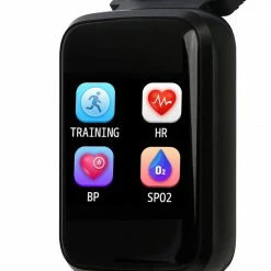 Milliotandco Jasper Woven Nylon Strap Smart Watch (Black)