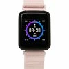 Milliotandco Jasper Woven Nylon Strap Smart Watch (Pink) Accessories