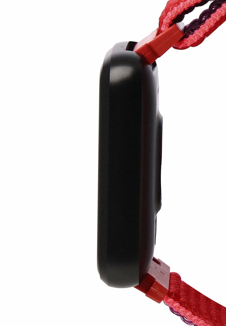 Milliotandco Jasper Woven Nylon Strap Smart Watch (Red)