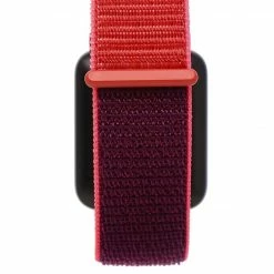 Milliotandco Jasper Woven Nylon Strap Smart Watch (Red)
