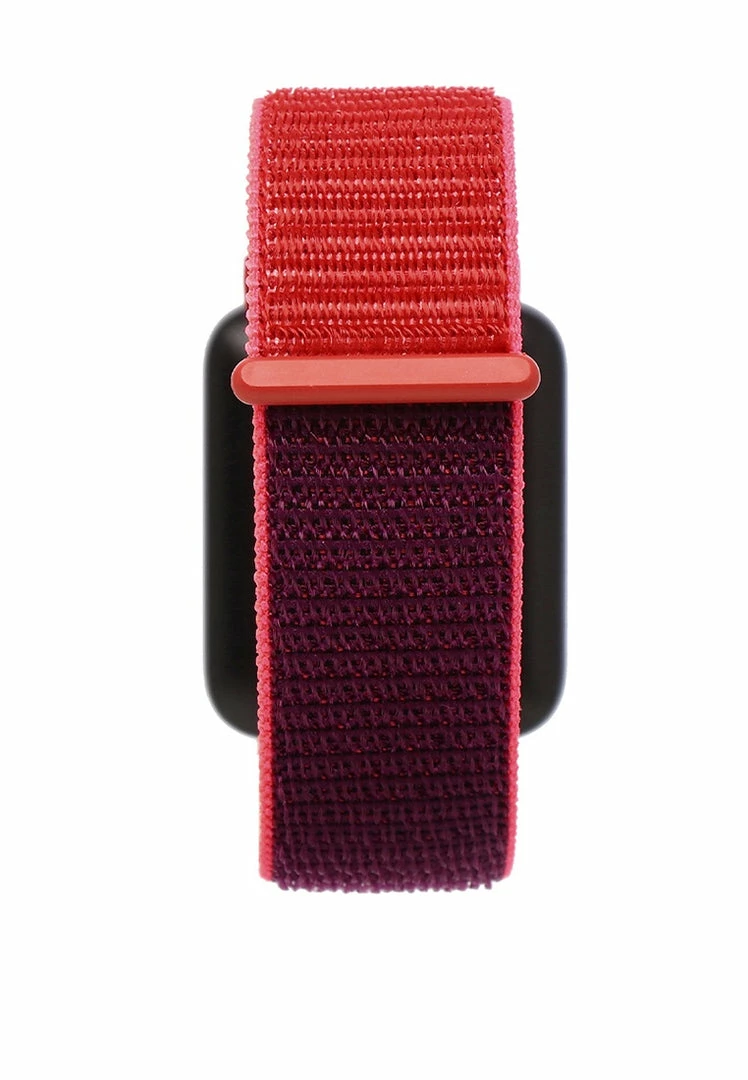 Milliotandco Jasper Woven Nylon Strap Smart Watch (Red)