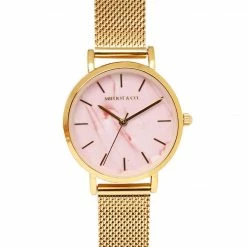 Milliotandco Accessories Jingle Gold Mesh Strap Watch (Gold)