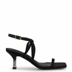 Milliotandco Kandace Toe Ring Heels (Black)