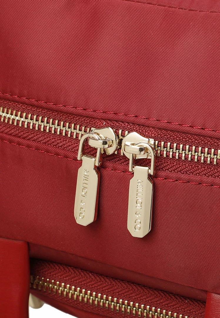 Milliotandco Laurie Top Handle Bag (Dark Red) Bags