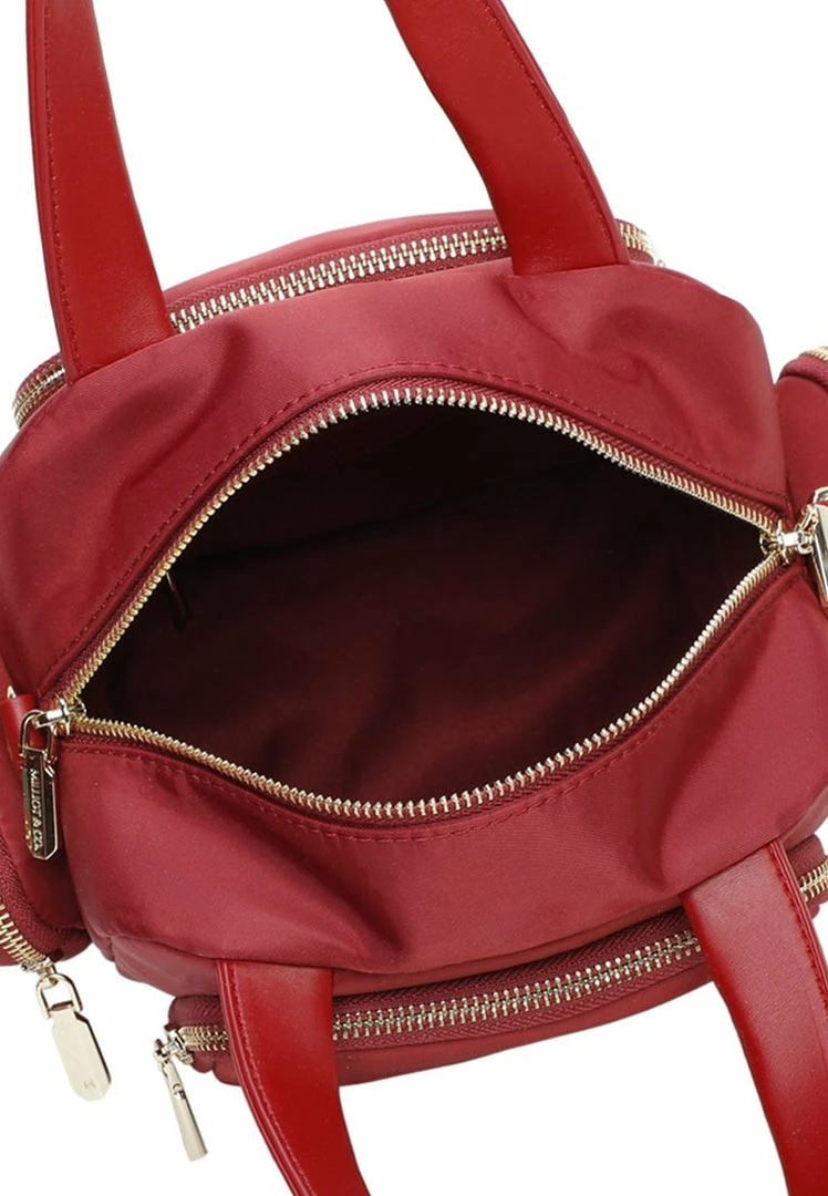 Milliotandco Laurie Top Handle Bag (Dark Red) Bags