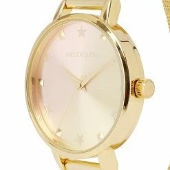 Milliotandco Accessories Lavender Watch With 2 Straps (Gold/Tortilla)