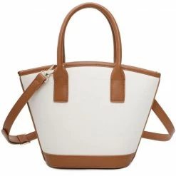 Milliotandco Bags Libby Top Handle Bag (Brown)