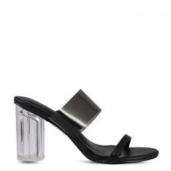 Milliotandco Lys Open Toe Heels (Black)