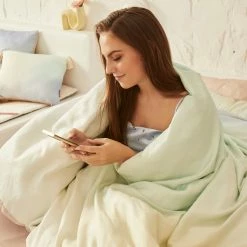 Milliotandco Make-Believe Queen Quilt Cover Set (5pcs) Aquamarine