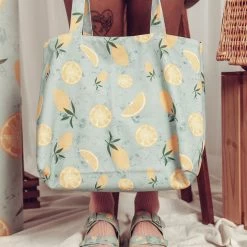 Milliotandco Manda Baby X Milliot & Co. Totes Bag (Aquamarine)