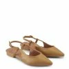 Milliotandco Princess Pointed Toe Flats (Brown) Shoes