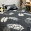 Milliotandco The Home Edit Rorik Printed 4-pc Quilt Cover Set (Black)