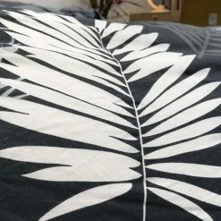 Milliotandco The Home Edit Rorik Printed 4-pc Quilt Cover Set (Black)