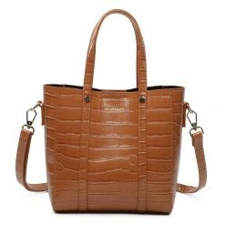 Milliotandco Selma Tote Bag (Brown) Bags