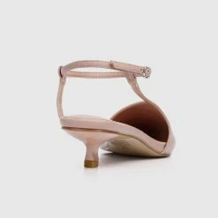 Milliot & Co Shoes Paris Pointed Toe Heels (Pink)