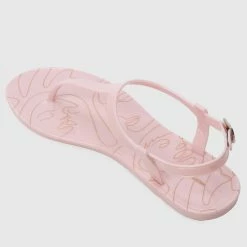 Milliot & Co Sweetheart T-Strap Jelly Sandals (Pink) Shoes