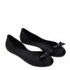Milliot & Co Sweetie Rounded Toe Jelly Ballerina Flats (Black) Shoes