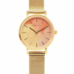 Milliotandco Tilly Gold Mesh Strap Watch (Gold) Accessories