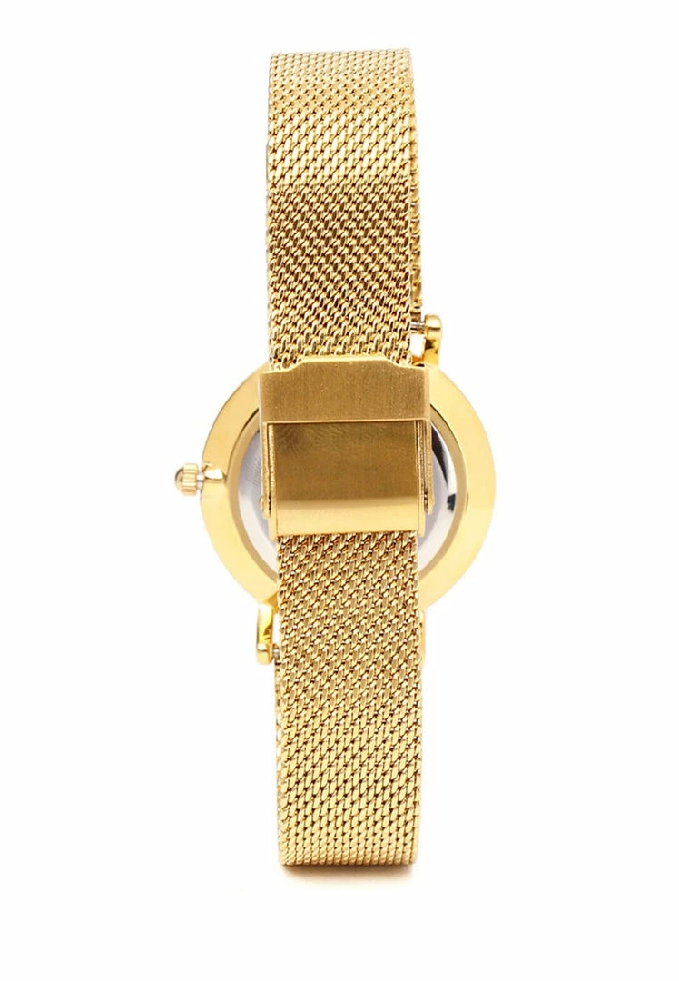 Milliotandco Trixie Gold Mesh Strap Watch (Gold) Accessories