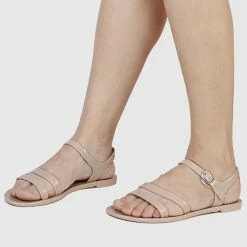 Milliot & Co Shoes Twinkie Jelly Sandals (Nude)