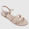Milliot & Co Shoes Twinkie Jelly Sandals (Nude)