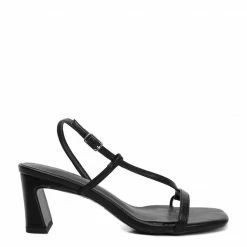 Milliotandco Wonderland Open Toe Heels (Black) Shoes